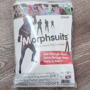 Morphsuits Black and Red Costume